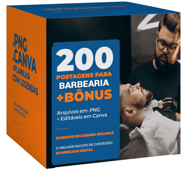 PACOTE DE ARTES VIRALIZA - bARBEARIA